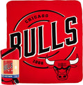Northwest NBA Chicago Bulls Unisex-Adult Fleece Throw Blanket, 50" x 60", Campaign