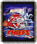 Northwest NFL Woven Tapestry Wall Hanging, 48 x 60 Inches, Officially Licensed, Decorative Fringes
