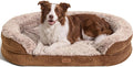 FUKUMARU Large Thickened Dog Couch Bed, Orthopedic, Waterproof & Washable | Heavy Duty Dog Sofa with 4" Extra-Thick Egg-Crate Foam, Relieves Joint Pressure, Fully Removable, Fits Medium to Large Dogs