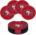 Rico Industries NFL Football Classic Favorites: PVC Coaster Set (4-Pack)