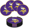Rico Industries NFL Football Classic Favorites: PVC Coaster Set (4-Pack)