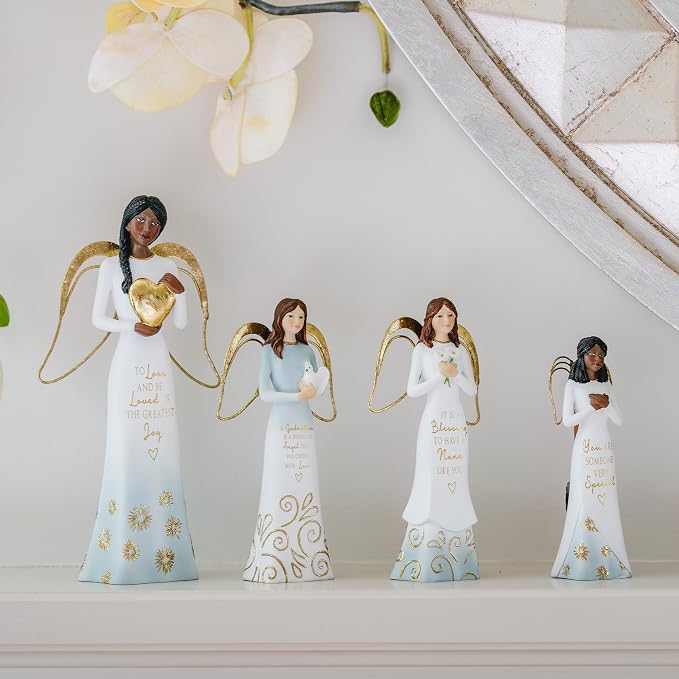 Pavilion Gift Company It is A Blessing to Have A Nana Like You - 5.5 Inch Angel Figurine, White