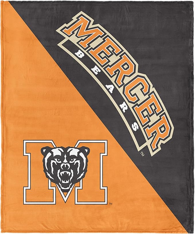 Northwest NCAA Silk Touch Throw Blanket, Ultra Soft Plush Polyester, Lightweight Warm Decorative Fan Gift, 46 x 60 in