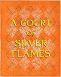 Sarah J. Maas A Court of Silver Flames Silk Touch Throw Blanket, 46 x 60 in | Silky-soft lightweight comfort for sofas, travel, and everyday lounging