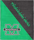 Northwest NCAA Silk Touch Throw Blanket, Ultra Soft Plush Polyester, Lightweight Warm Decorative Fan Gift, 46 x 60 in