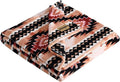 Wrangler - Blanket, Super Soft Plush Bedding, Yellowstone Inspired Throw Blanket for Couch or Bed (Plains Creek Pink, 50" x 70")