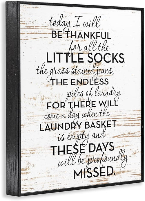 'Rustic Parenthood Phrase'| Framed Giclee Art | Stupell Industries | Black, 24 x 30 Inches, Easy to Hang and Sturdy, Made in USA, by Lettered and Lined