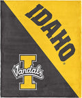 Northwest NCAA Silk Touch Throw Blanket, Ultra Soft Plush Polyester, Lightweight Warm Decorative Fan Gift, 46 x 60 in