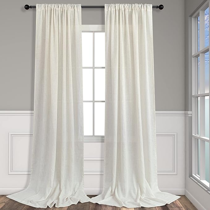 Pitalk 105 Inch Curtains 2 Panels - Image 9