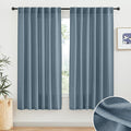 RYB HOME Linen Sheer Window Curtains by RYBHOME