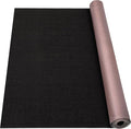 Grefinity Marine Carpet,6 FT x 18 FT Black Indoor Outdoor Carpet 0.2" Thick Boat Rug with Water-Proof TPE Backing for Home, Patio, Porch, Deck