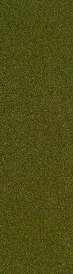JONATHAN Y Peater Classic Casual Commercial Natural Coir Green 2 ft. x 8 ft. Doormat for Entrance, Front Door, Entryway CHG100F-28