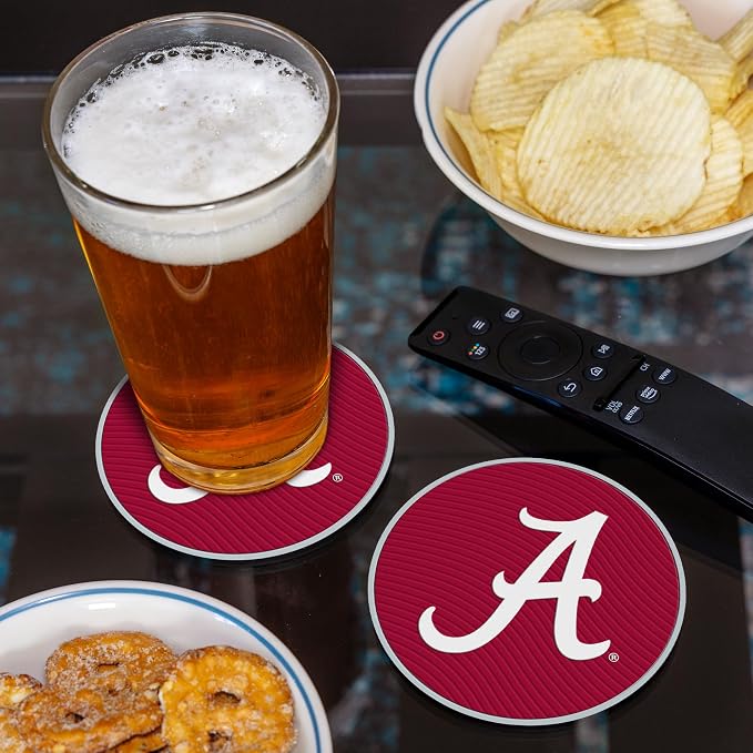 Rico Industries NCAA 4pack Coaster Set - Classic Favorites