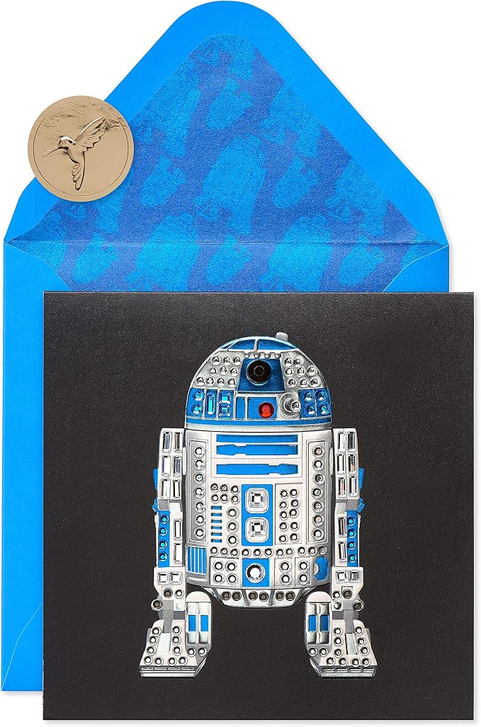 Papyrus Star Wars Birthday Card (R2D2)