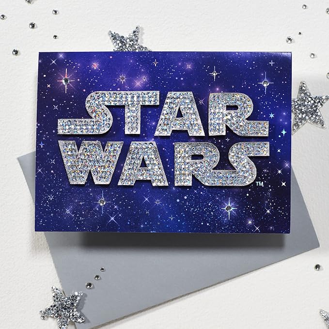 Papyrus Star Wars Birthday Card (May the Force Be With You)