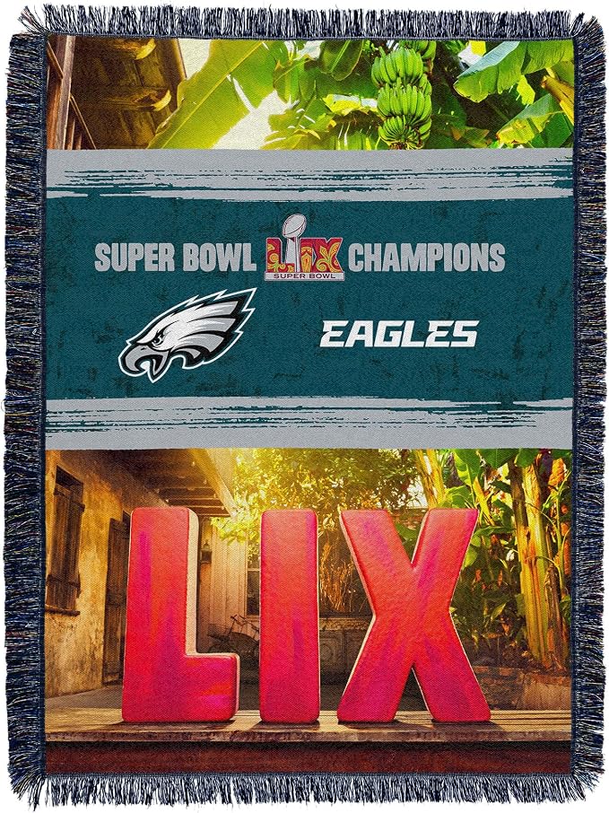 Northwest NFL Woven Tapestry Wall Hanging, 48 x 60 Inches, Officially Licensed, Decorative Fringes