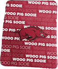 Logo Brands NCAA Classic Fleece Throw Blanket -50” x 60” Ultra-Soft Game Day Blanket with Bold Team Colors & Logo – Cozy College Team Bedding for Fans & Alumni