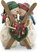 The Birchhearts 81144 Snowman Figurine Love You 4.5" Double Snowman Figurine
