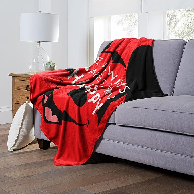 Northwest Disney 100 Silk Touch Throw Blanket, 50" x 60", He Makes You Happy