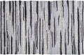 Ramanta Home 100% Cotton Chindi Rag Rug 2'x3' - Charcoal, Recycled Reversible Rug, Boho Rustic Farmhouse Rugs for Living Room, Kitchen, Entryway, Bedroom Floor Mats - 24"x36"