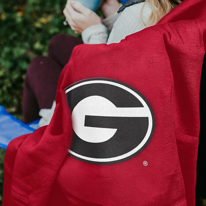 Logo Brands NCAA Unisex-Adult Sweatshirt Blanket