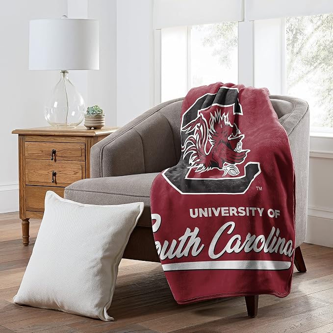 Northwest NCAA Unisex-Adult Raschel Throw Blanket