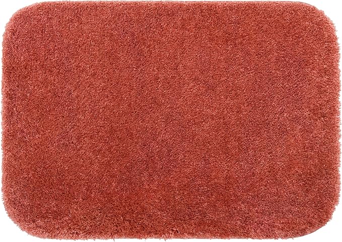 Mohawk Home Goliath Machine Washable Bath Mat 17" x 24" Cinnamon