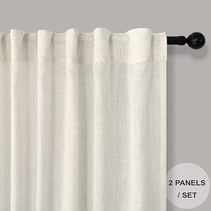Pitalk 120 Inches Long Curtains - Image 2