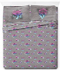 Jay Franco Kids Sheet Set with Fitted, Flat Sheets & Pillow Cover - Ultra-Soft Bedding with Pillowcase for Room Decor, Multi Color - Descendants, 4 Piece Full