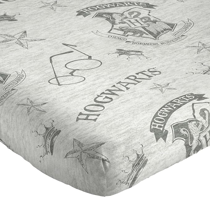 Jay Franco Harry Potter Spellbound 5 Piece Full Bed Set - Includes Reversible Comforter & Sheet Set - Bedding Features Hogwarts Logo - Super Soft Polyester (Official Harry Potter Product) | Hogwarts, Bed in a Bag, Comforter Sheets Pillowcases, Official...