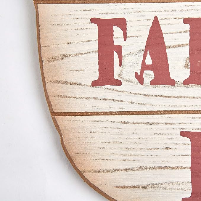 DII Farmhouse Wall Art Sign, Chicken and Pig, 2 Piece