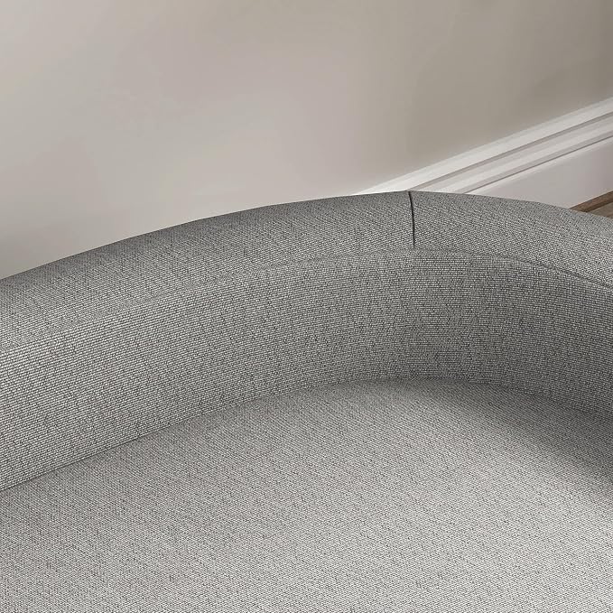 PawHut Dog Sofa Couch, Pet Bed with Comfortable Luxury Cushion, Washable Cover, Wooden Legs, Anti-Slip Mat for Large Dogs, Cats, Kittens, Gray