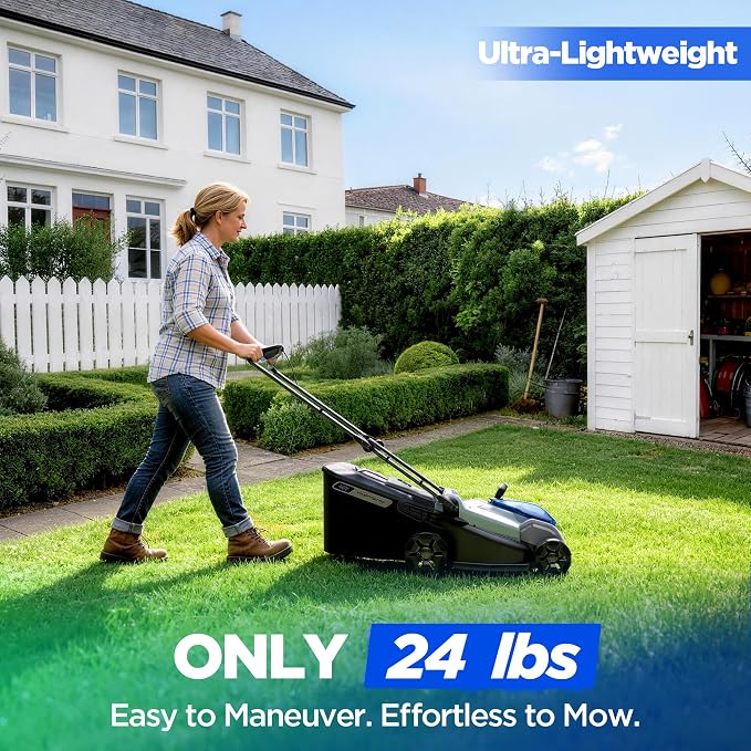 18-Inch 40V Max Brushless Cordless Push Lawn Mower