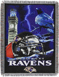 Northwest NFL Woven Tapestry Wall Hanging, 48 x 60 Inches, Officially Licensed, Decorative Fringes