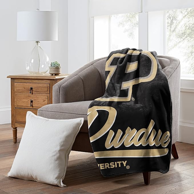Northwest NCAA Unisex-Adult Raschel Throw Blanket