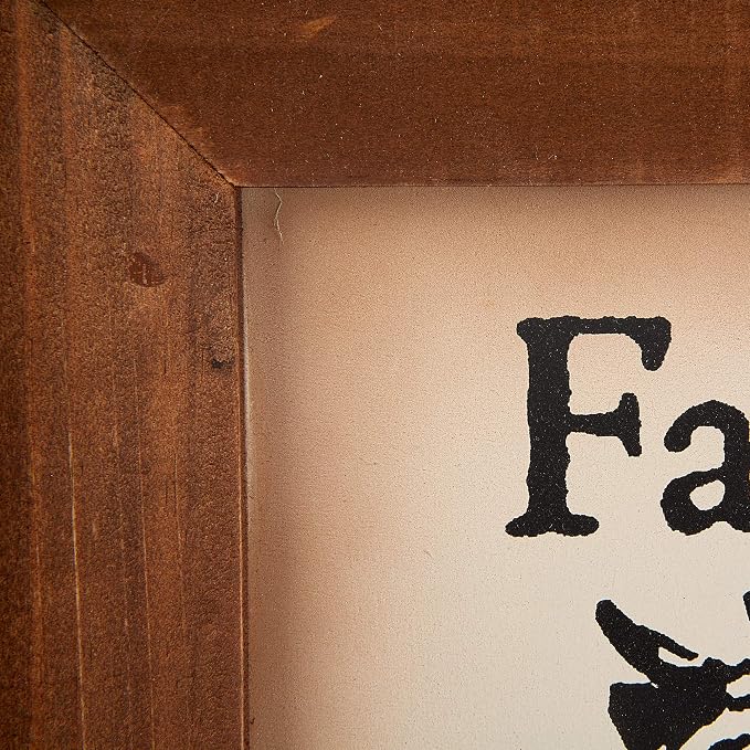 DII Farmhouse Wall Art Sign, Fresh Milk