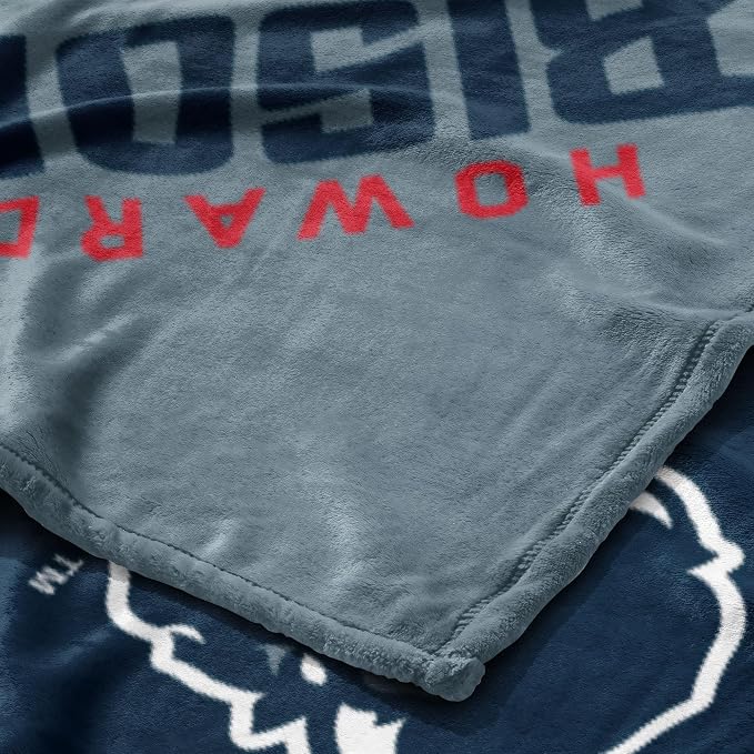 Northwest NCAA Silk Touch Throw Blanket, Ultra Soft Plush Polyester, Lightweight Warm Decorative Fan Gift, 46 x 60 in