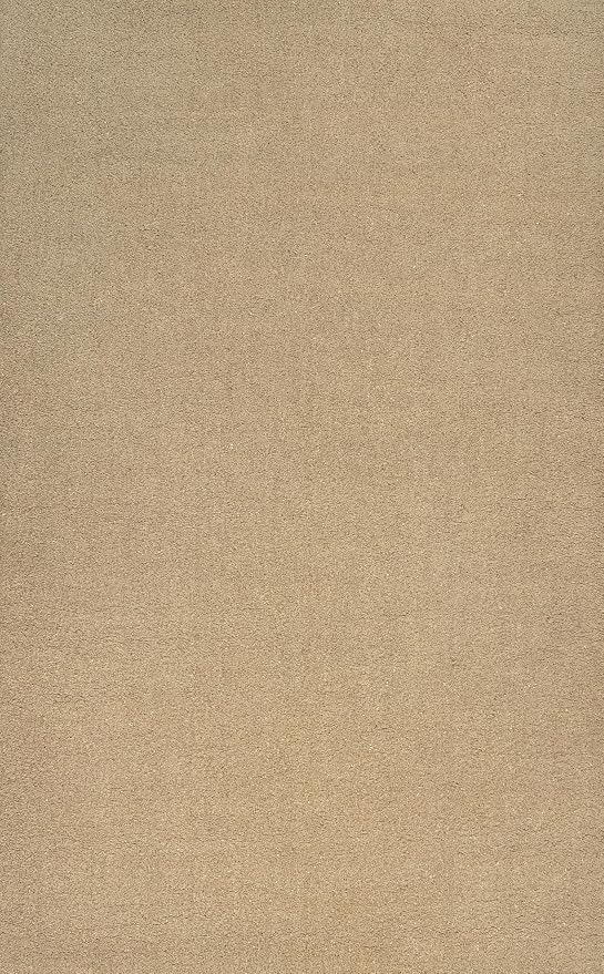JONATHAN Y Peater Classic Casual Commercial Natural Coir Bleach 4 ft. x 6 ft. Doormat for Entrance, Front Door, Entryway CHG100B-4