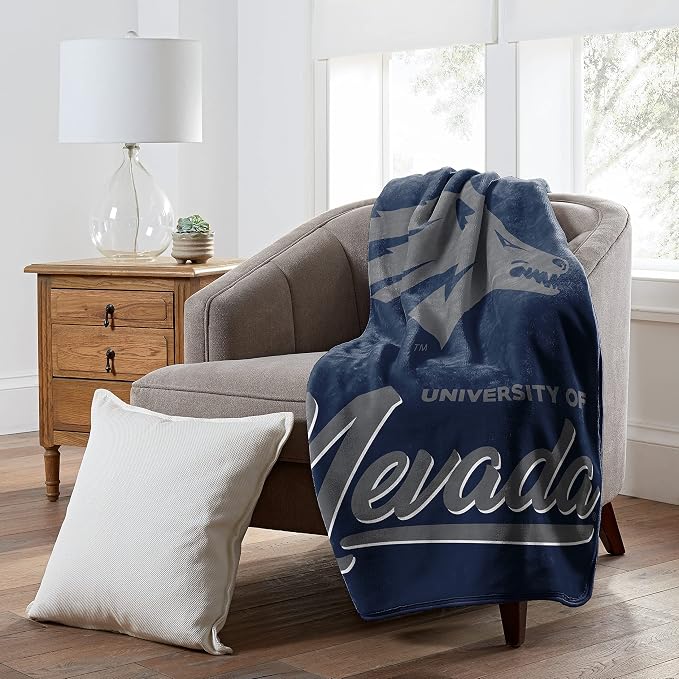 Northwest NCAA Unisex-Adult Raschel Throw Blanket