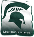 Logo Brands NCAA Raschel Throw Blanket – 50 x 60 Soft Fleece Blanket, Officially Licensed Collegiate Design, Cozy Throw for Tailgating, Game Day, & Home Décor