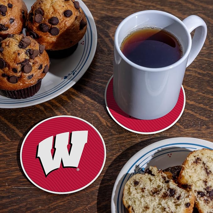 Rico Industries NCAA 4pack Coaster Set - Classic Favorites