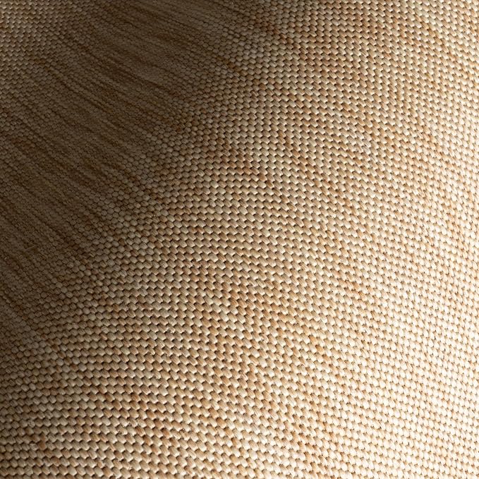 Nuloom Asha Tan/Ivory, 10' x 14', Casual, Striped Border, Soft and Cozy, High Traffic, Easy Clean, Durable Area Rug for Indoor/Outdoor Patio, Deck, Porch, Garden, Courtyard