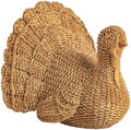 Mud Pie Thanksgiving Turkey Sitter, Decorative Turkey Figurine for Fall by MudPie