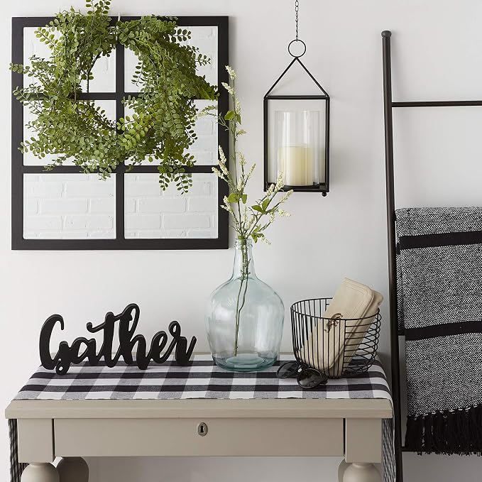 DII Farmhouse Wall Art Sign, Gather