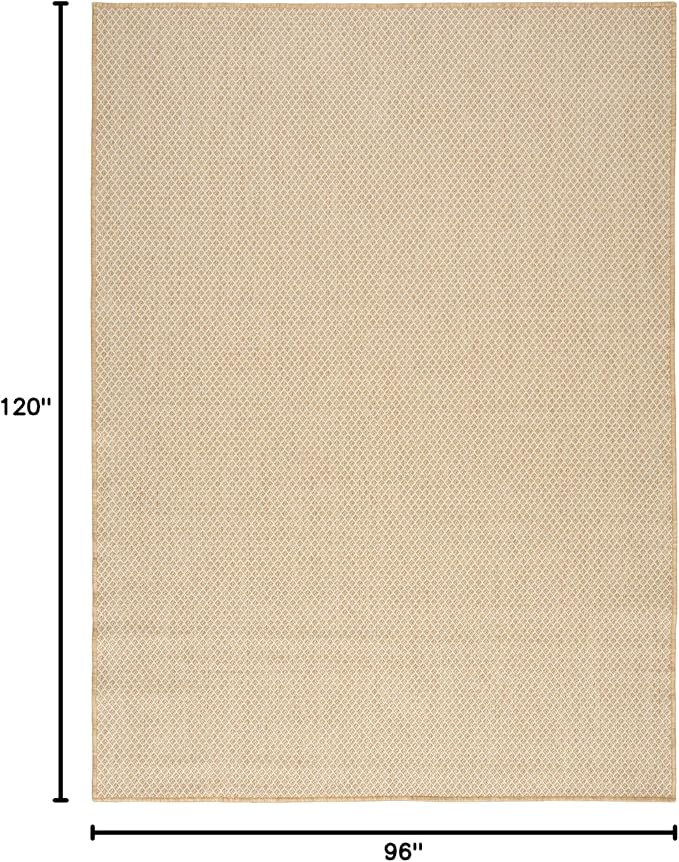 Nourison Home Home Courtyard 8' x 10' Natural Area Rug