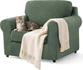 SUBRTEX 3 Pieces Stretch Sofa Slipcover Sets Couch Cover Sets Backrest Cushion Covers Furniture Protector Collection Set for Oversize Sofa Loveseat Chair Slip Covers(Small, Olive Drab)