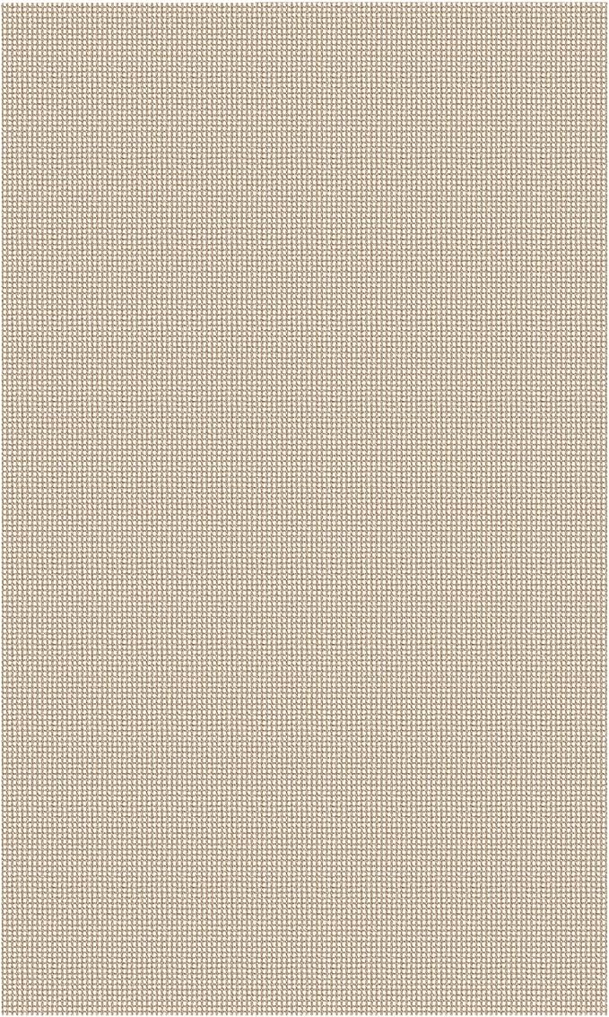 IOHOUZE Washable Area Rug 3x5 Non Slip Rubber Backed Woven Rugs for Entryway Rugs Indoor Outdoor Doormat Throw Rug Floor Carpet for Entrance Kitchen Front Door, Cream/Beige