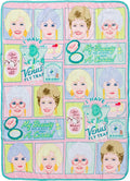 Silver Buffalo Golden Girls, Fleece Throw Blanket, 45x60in | Flannel, Dorothy, Rose, Blanche, Sophia, Soft and Cozy, 180 GSM