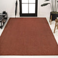 JONATHAN Y Peater Classic Casual Commercial Natural Coir Camel 6 ft. x 9 ft. Doormat for Entrance, Front Door, Entryway CHG100G-6