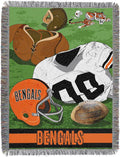 Northwest NFL Woven Tapestry Wall Hanging, 48 x 60 Inches, Officially Licensed, Decorative Fringes